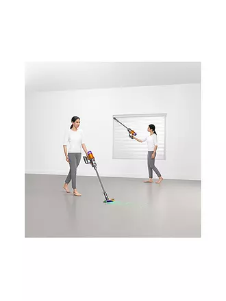 DYSON | Staubsauger V12 DETECT SLIM ABSOLUTE Nickel/Gelb | 